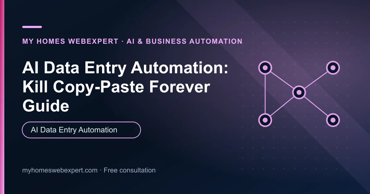 AI data entry automation — practical guide for businesses worldwide