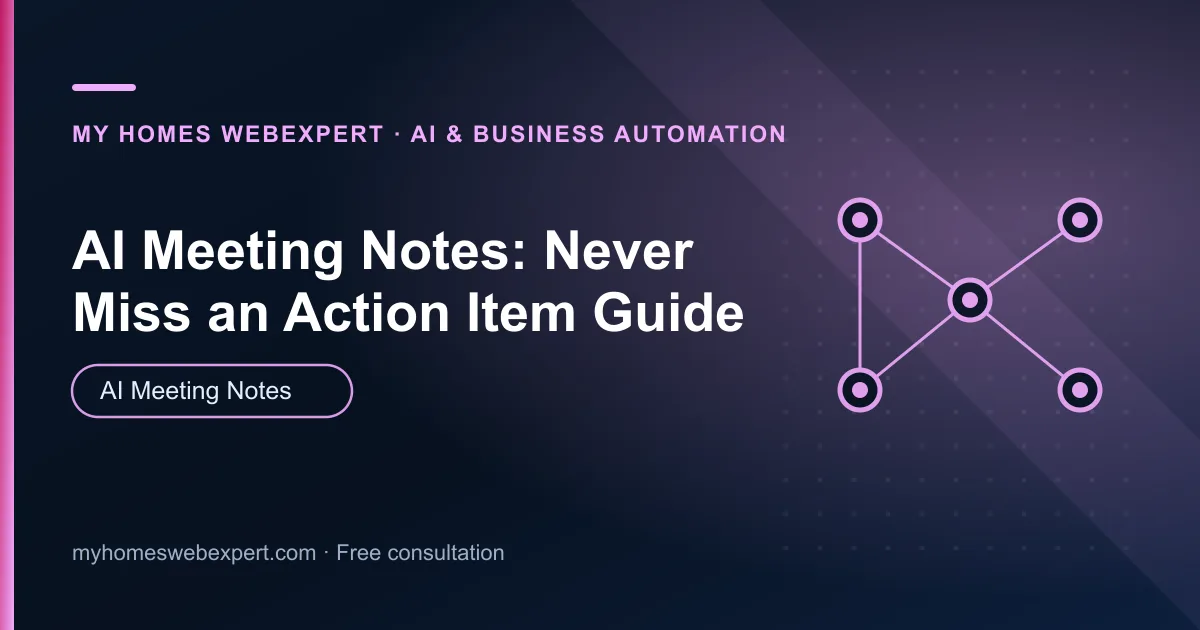 AI meeting notes β practical guide for businesses worldwide