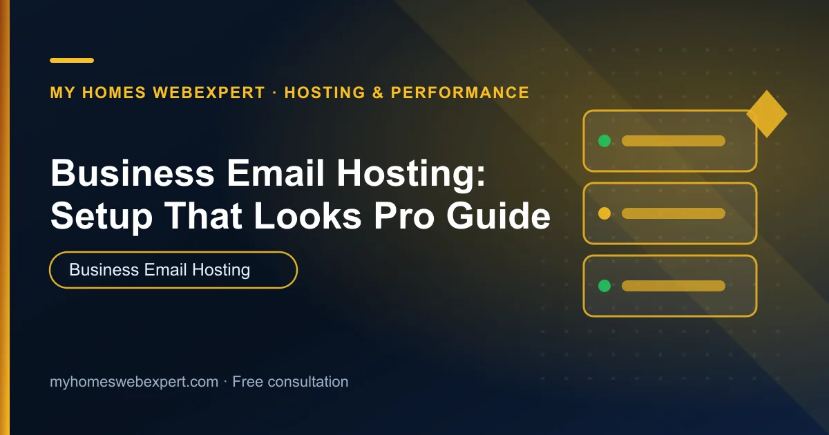 business email hosting — practical guide for businesses worldwide
