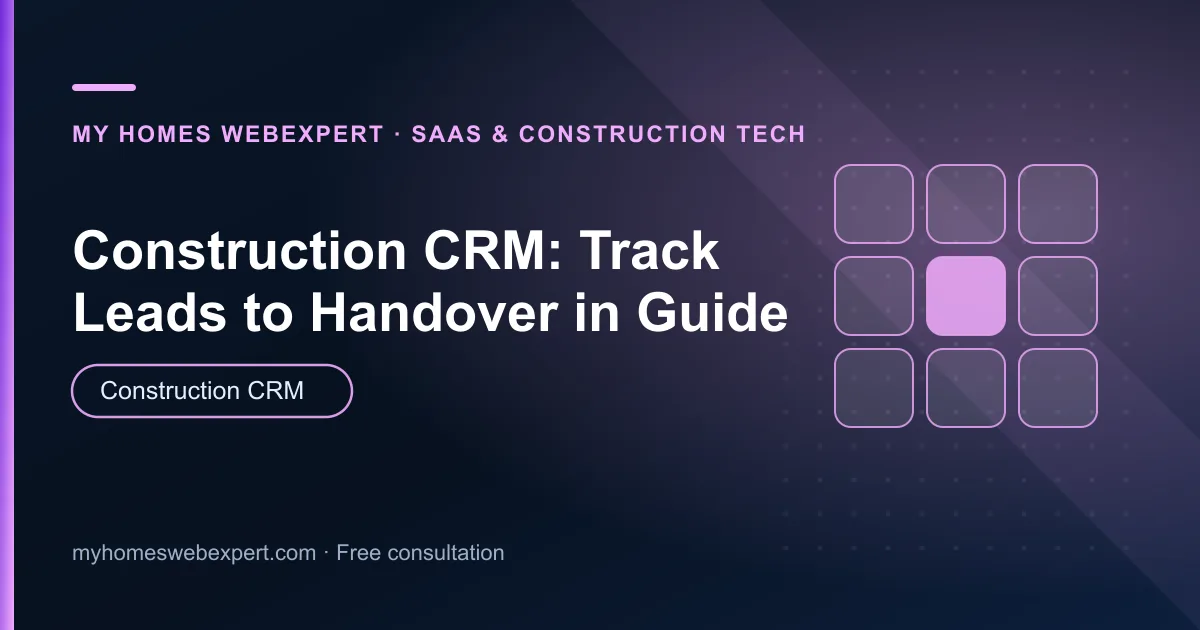 construction CRM — practical guide for businesses worldwide