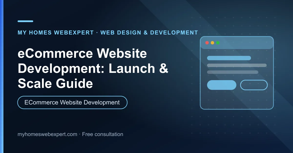 eCommerce website development β practical guide for businesses worldwide
