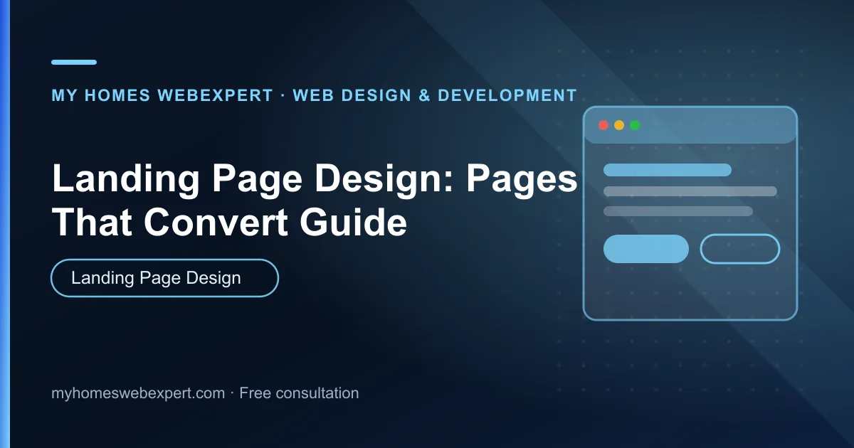 landing page design — practical guide for businesses worldwide