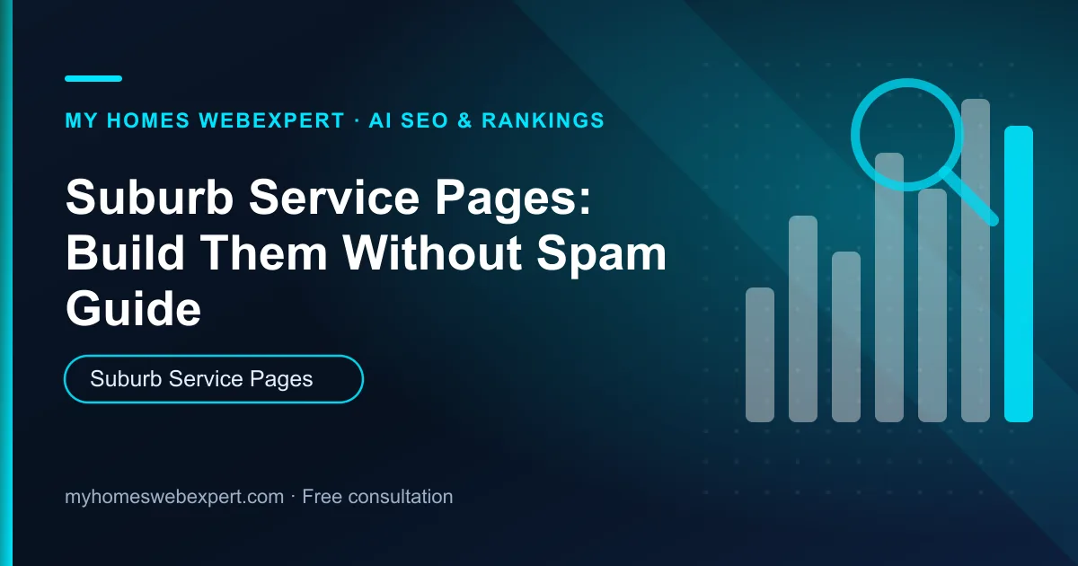 suburb service pages — practical guide for businesses worldwide