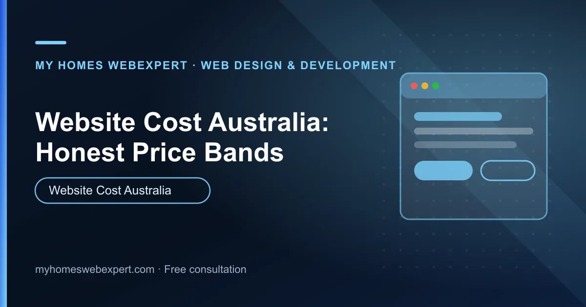 website cost Australia β practical guide for businesses worldwide