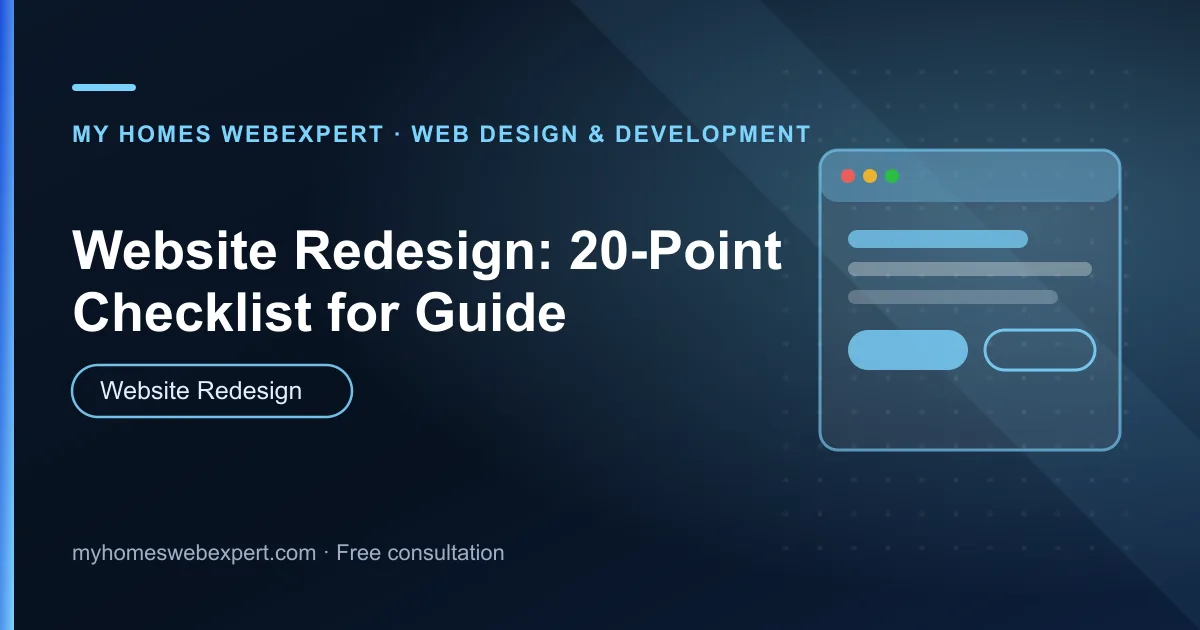website redesign — practical guide for businesses worldwide